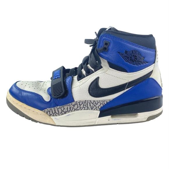 Nike Air Jordan Legacy 312 Storm Blue Men's High Top Athletic Sneakers Shoes 12 - Picture 1 of 5